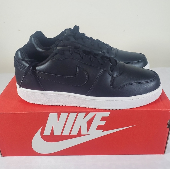 Wmns Nike Ebernon low. black/white. - Picture 1 of 6
